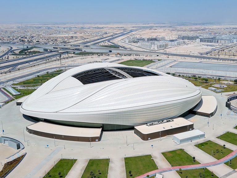 Al Janoub stadium - Qatar 2022 - With GORD’s green guidance, Qatar 2022 achieved GSAS-certified sustainability