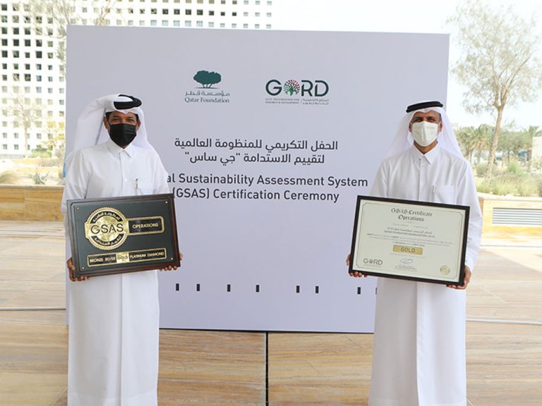 Through energy audits and savings reports, GORD helped Qatar Foundation reduce its carbon footprint.
