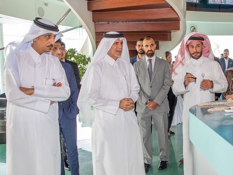 Dr. Yousef Mohamed Alhorr With the Team at the GSAS Certification Event at the United Development Company (UDC)