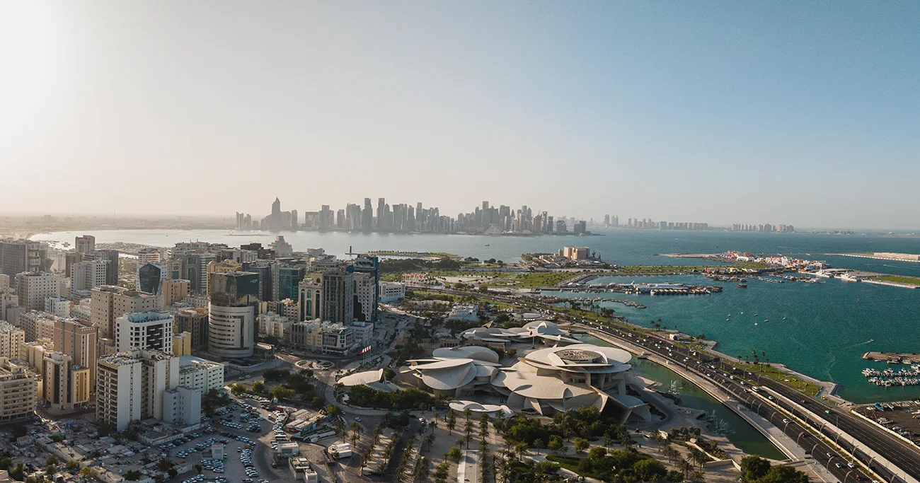 qatar skyline (blog: District Cooling in Qatar)